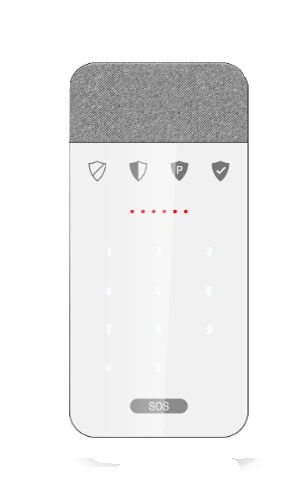 Alarm keypad